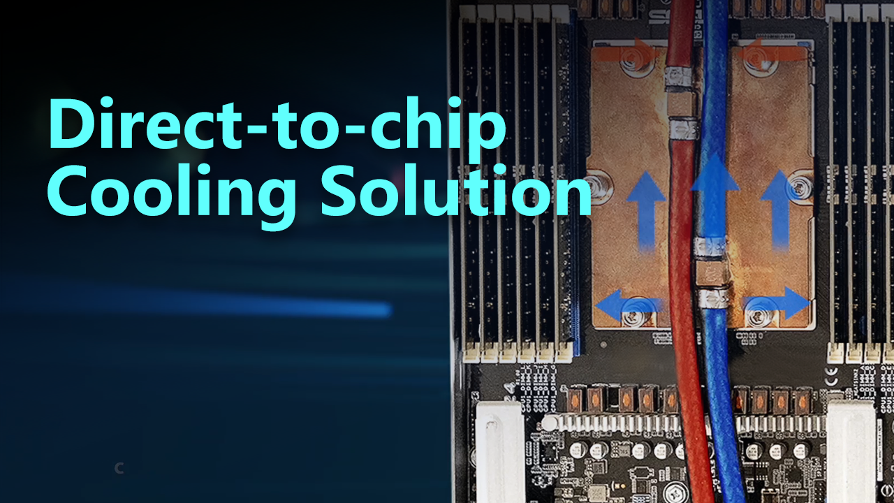 ASUS Direct-to-chip cooling solution video