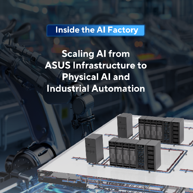 【E-book Download】Scaling AI from ASUS Infrastructure to Physical AI and Industrial Automation