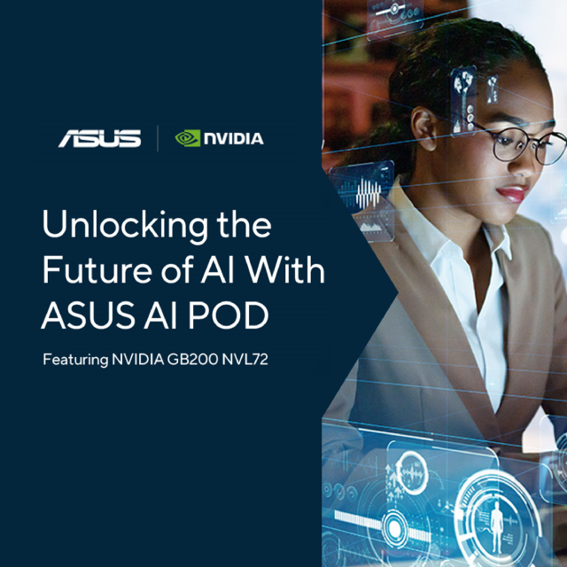 Unlocking the Future of AI with ASUS AI POD, featuring NVIDIA GB200 NVL72