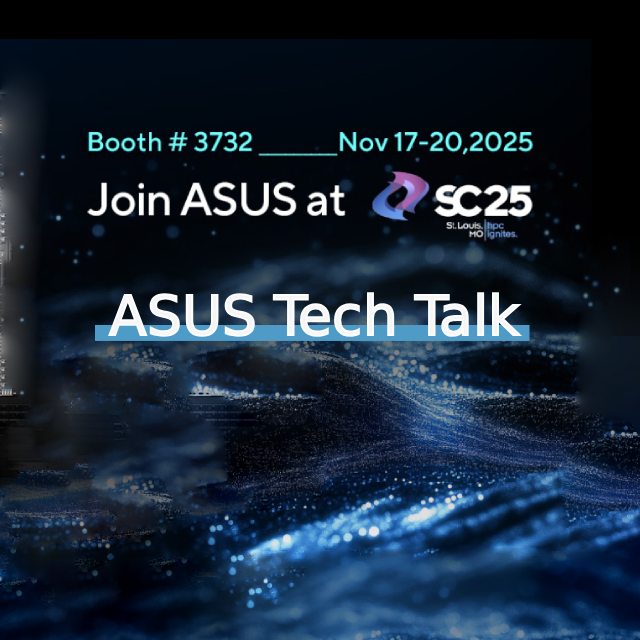 SC25 ASUS Tech Talks